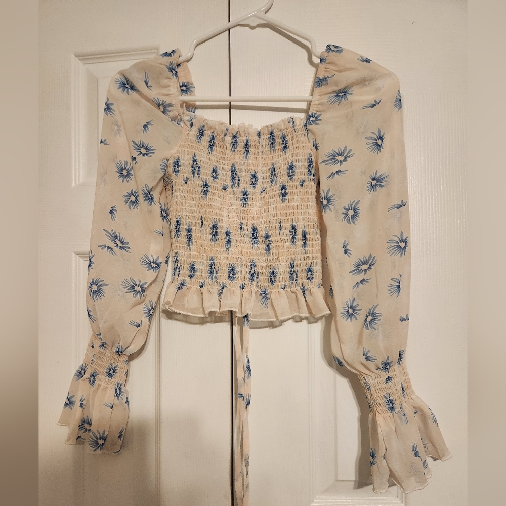 Floral blouse